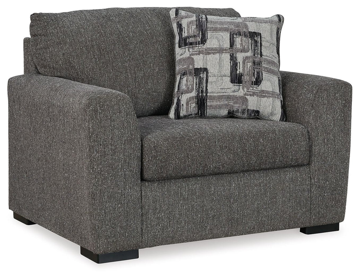 Gardiner - Chair And A Half - Pewter by Unique Piece Furniture