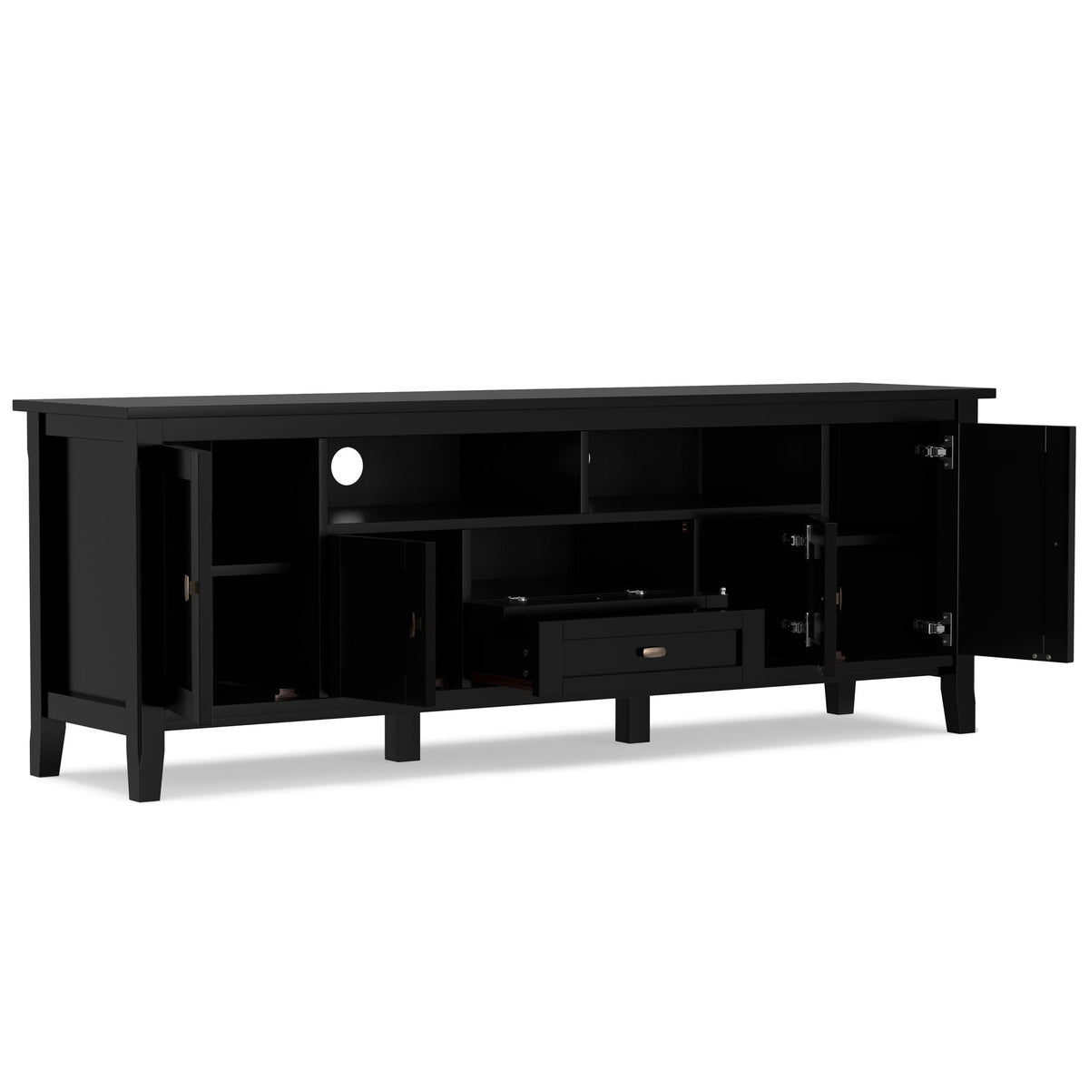 Warm Shaker - Handcrafted TV Media Stand by Unique Piece Furniture
