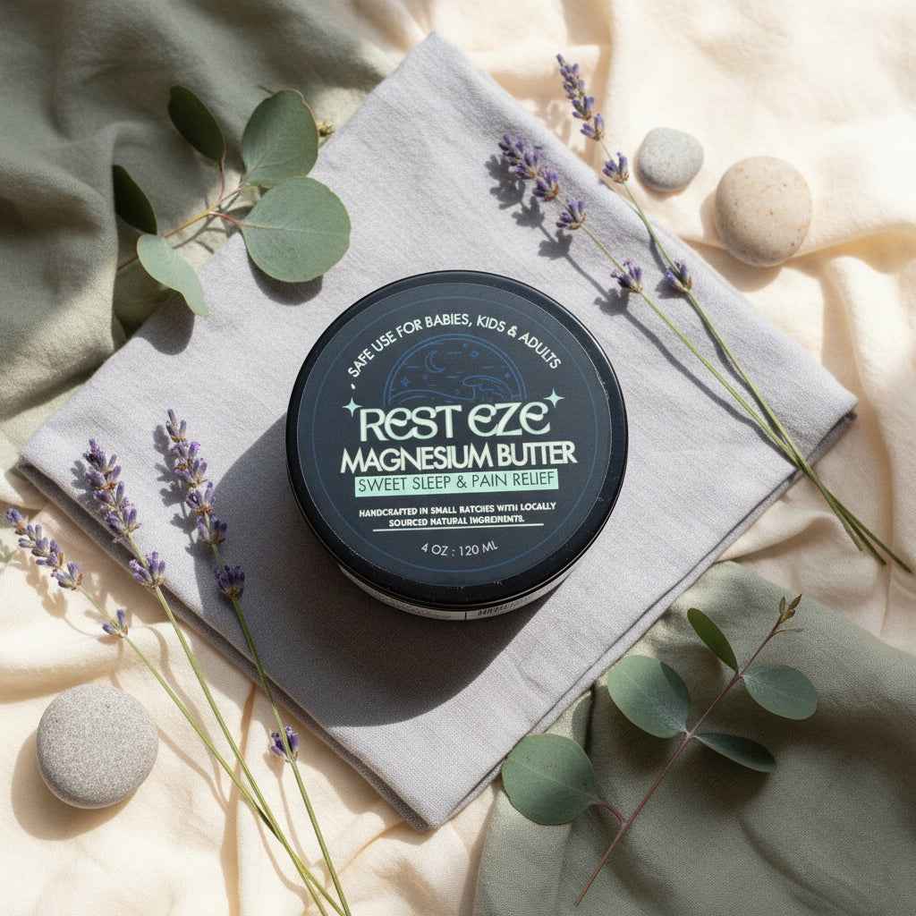 Rest Eze Magnesium Body Butter by Danielle Rae Calendula Co