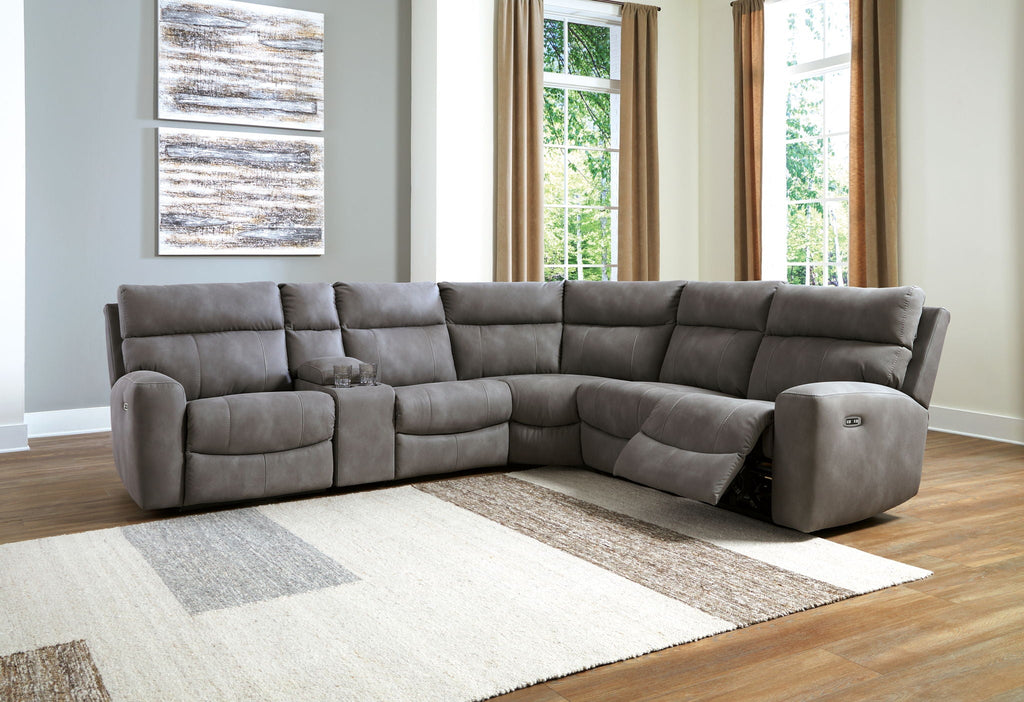 Next-Gen Durapella - Power Reclining Sectional Set by Unique Piece Furniture