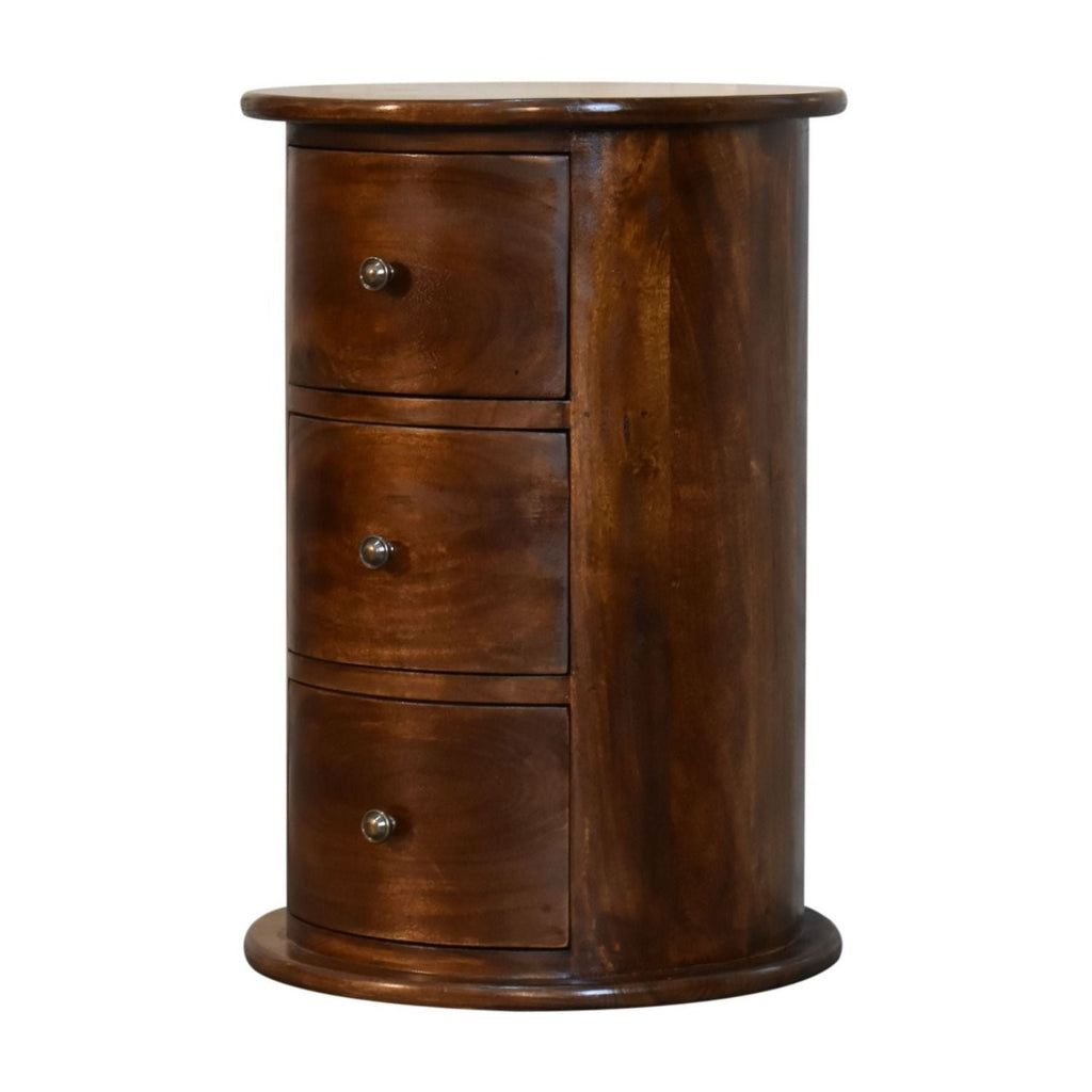 3 Drawer Drum - Chestnut by Unique Piece Furniture