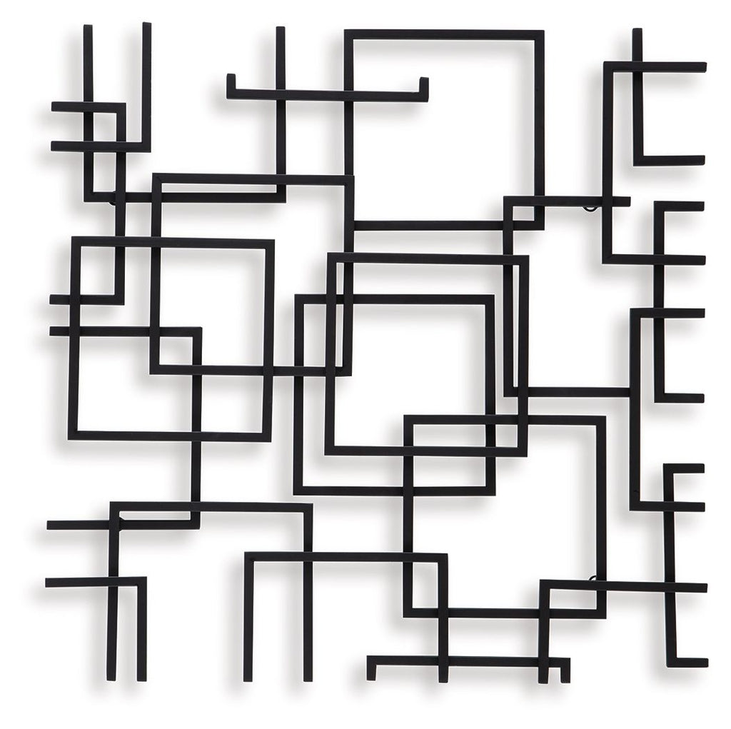 Aadanton - Wall Decor - Black by Unique Piece Furniture