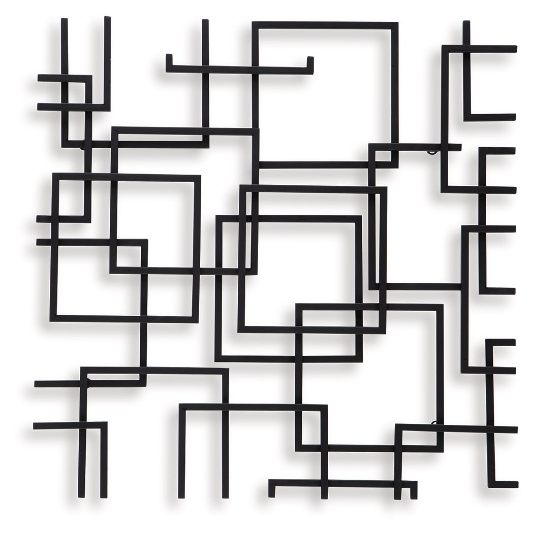 Aadanton - Wall Decor - Black by Unique Piece Furniture