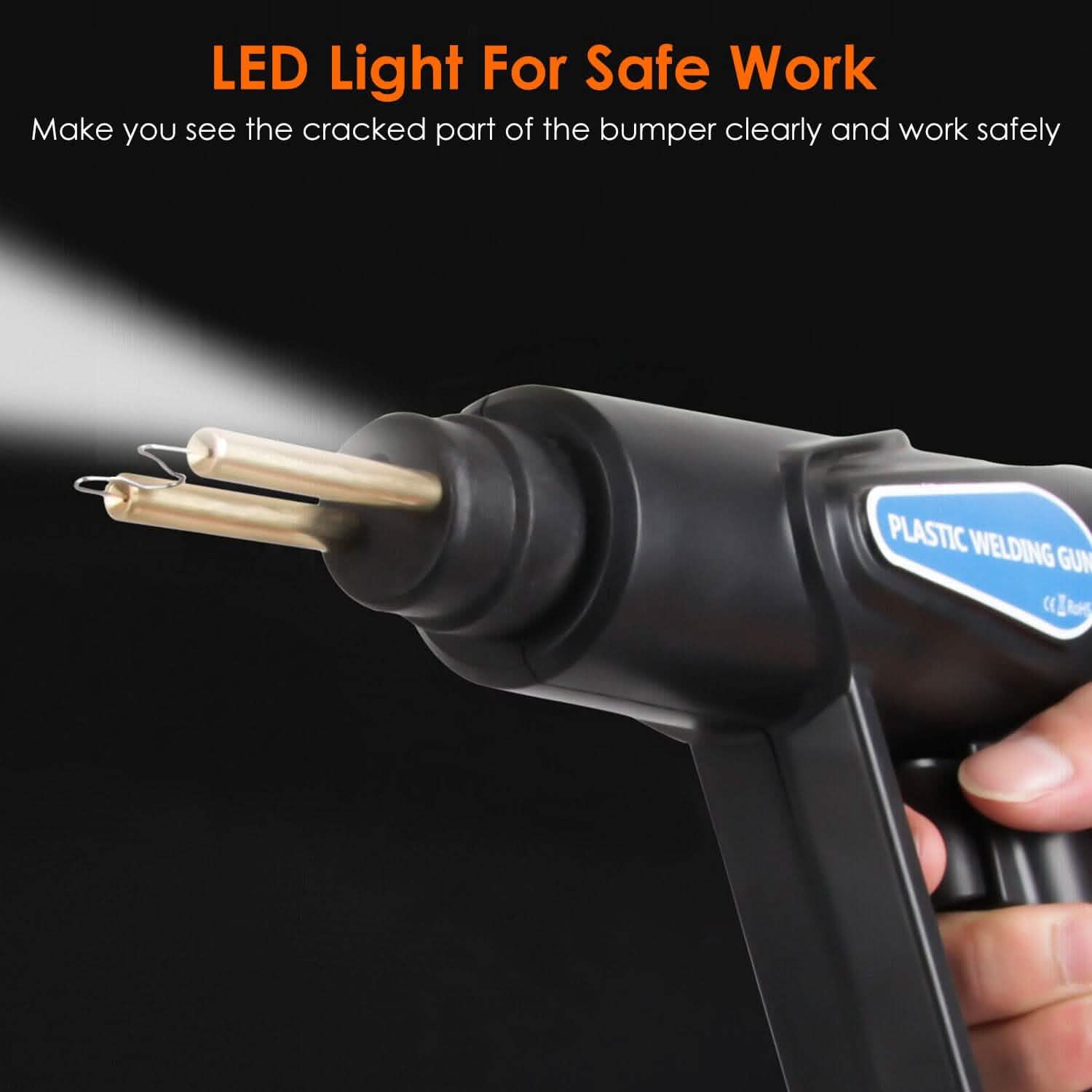 70W Plastic Welder Car Bumper Repair Kit by DailySale