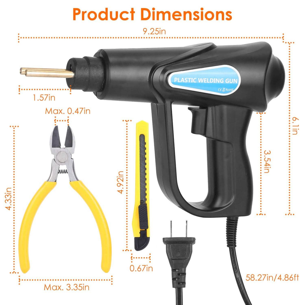 70W Plastic Welder Car Bumper Repair Kit by DailySale