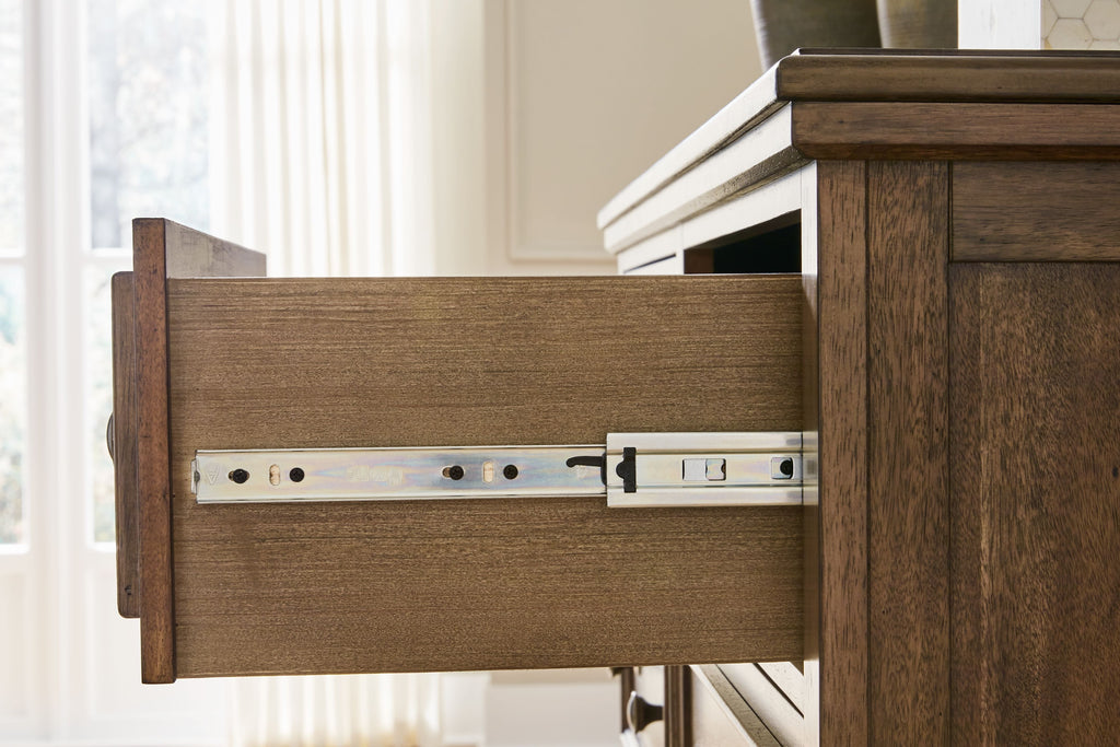 Sturlayne - Five Drawer Chest - Brown by Unique Piece Furniture