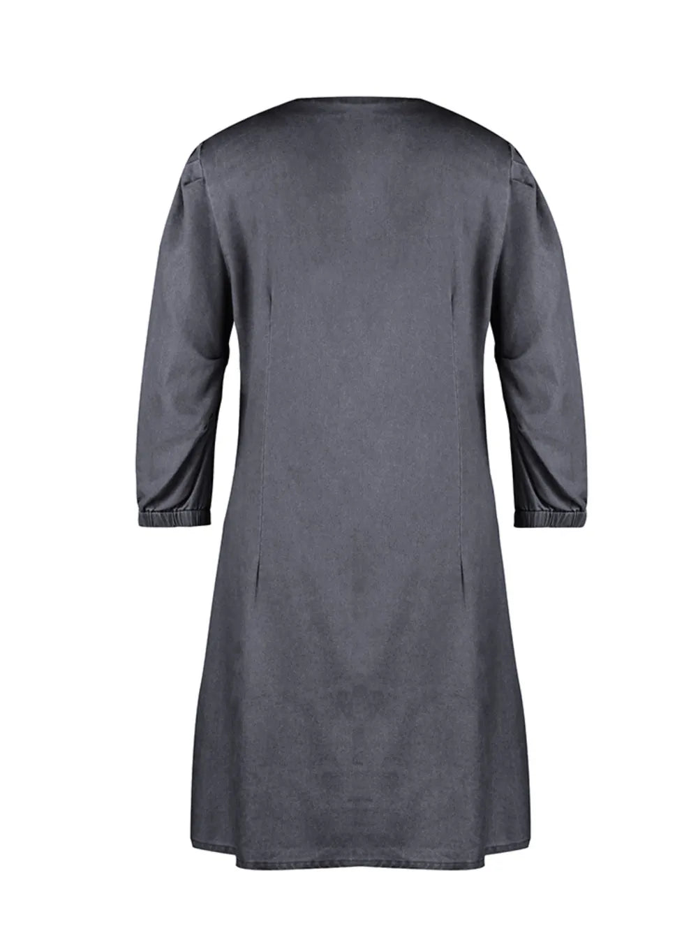 Full Size V-Neck Half Sleeve Dress by Wild and Free Boutique