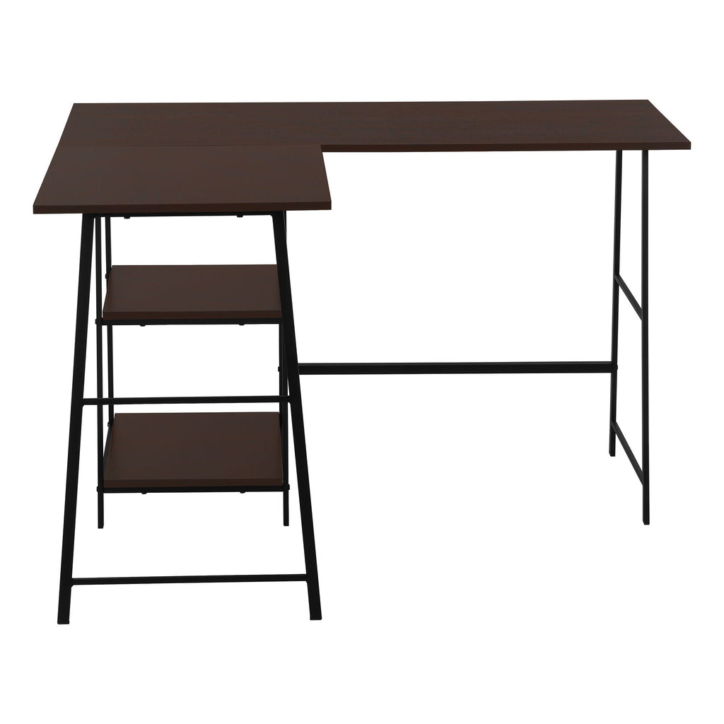 Computer Desk, Home Office, Corner, Storage Shelves, L Shape, Work, Laptop, Contemporary, Modern by Unique Piece Furniture