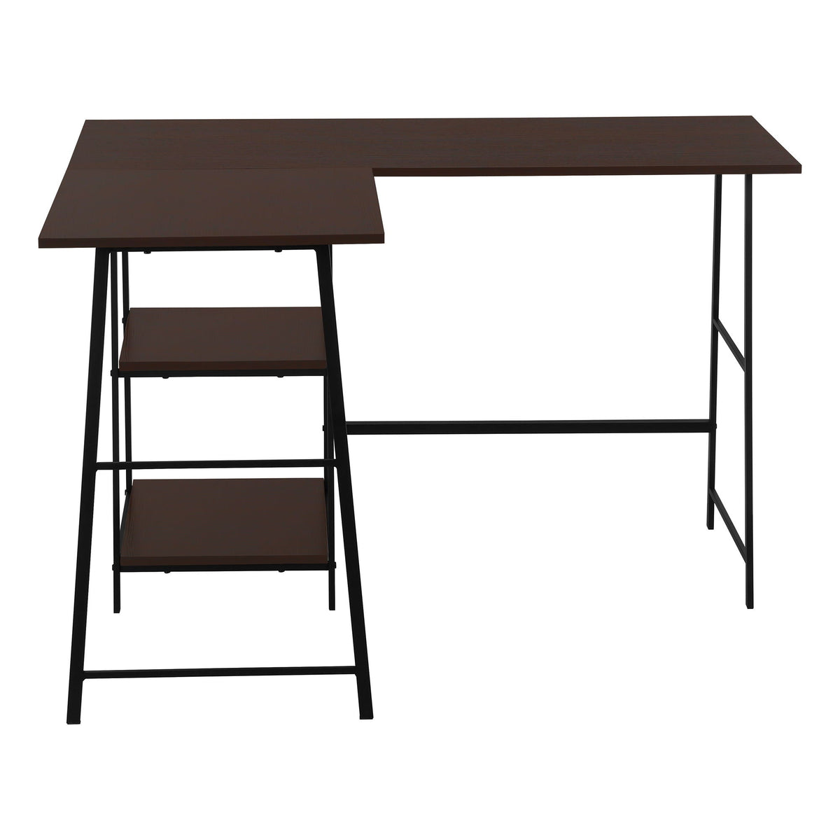 Computer Desk, Home Office, Corner, Storage Shelves, L Shape, Work, Laptop, Contemporary, Modern by Unique Piece Furniture