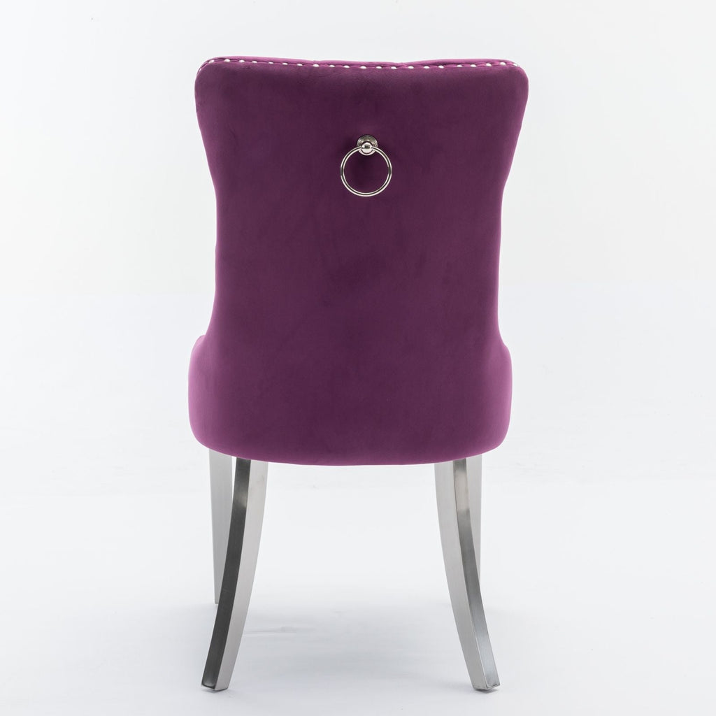 Nikki - Contemporary Upholstered Dining Chair (Set of 2) by Unique Piece Furniture