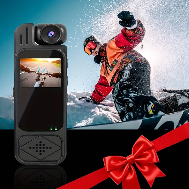 Premium Portable Body Camera Recorder – HD, SD Card Compatible by DailySale