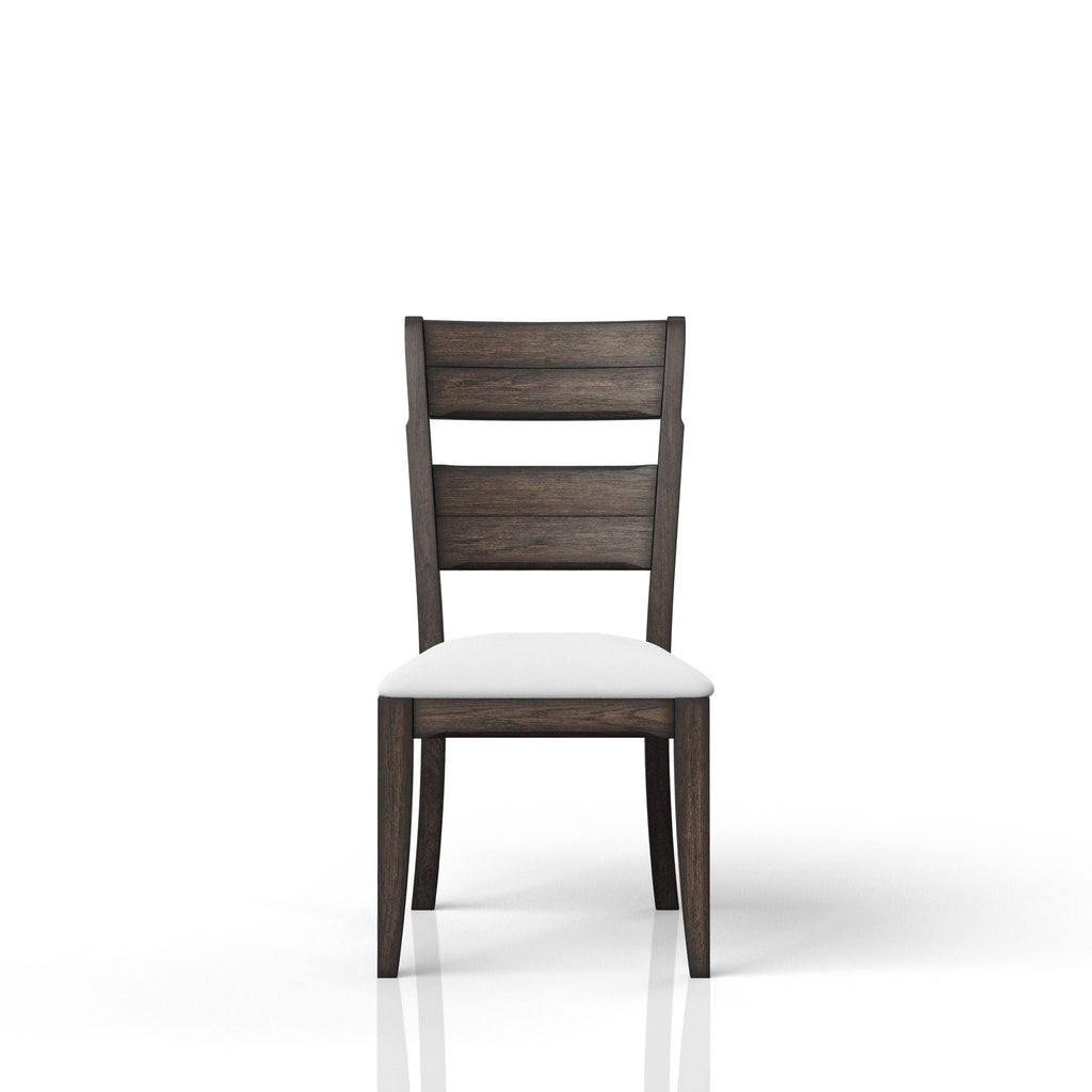 Upholstered Seat Side Chair - Chocolate by Unique Piece Furniture