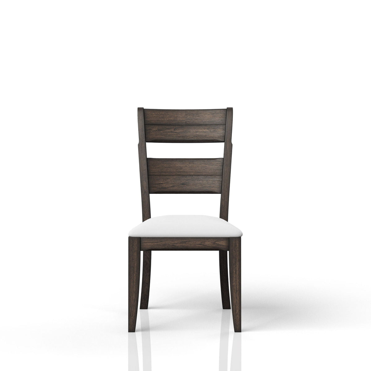 Upholstered Seat Side Chair - Chocolate by Unique Piece Furniture