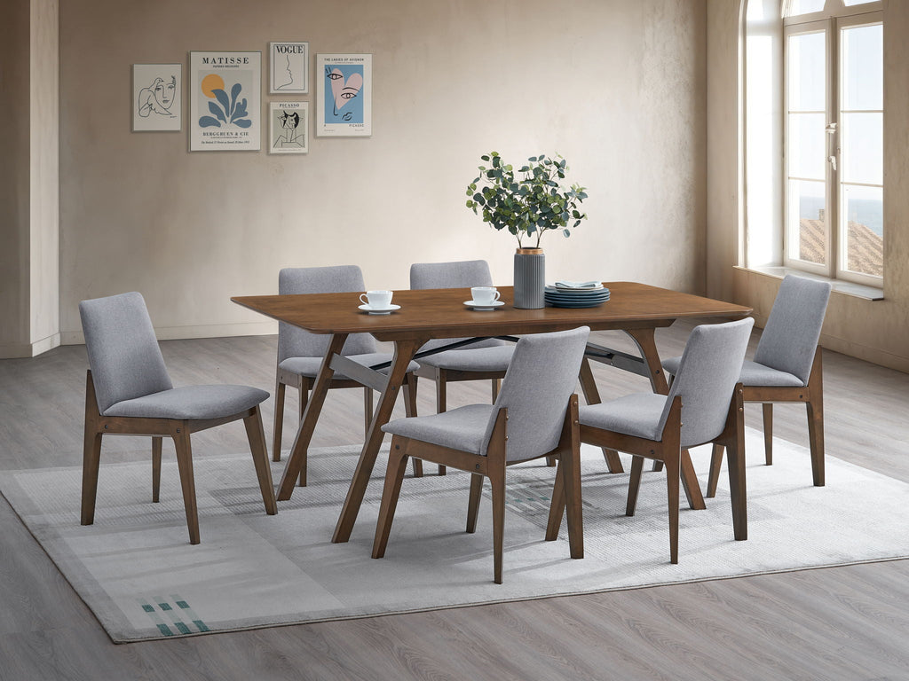 Kaela - Dining Table - Walnut by Unique Piece Furniture