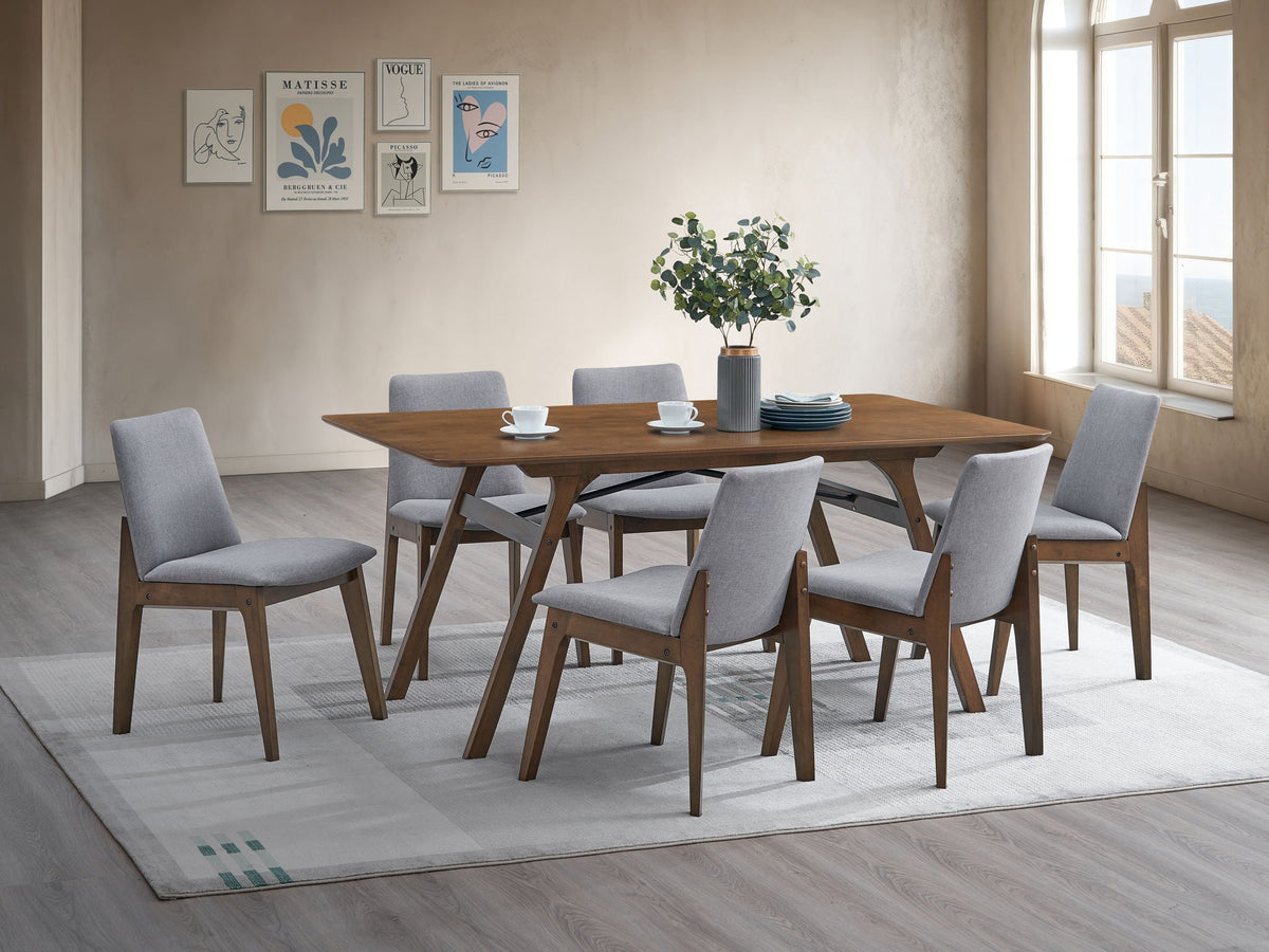 Kaela - Dining Table - Walnut by Unique Piece Furniture