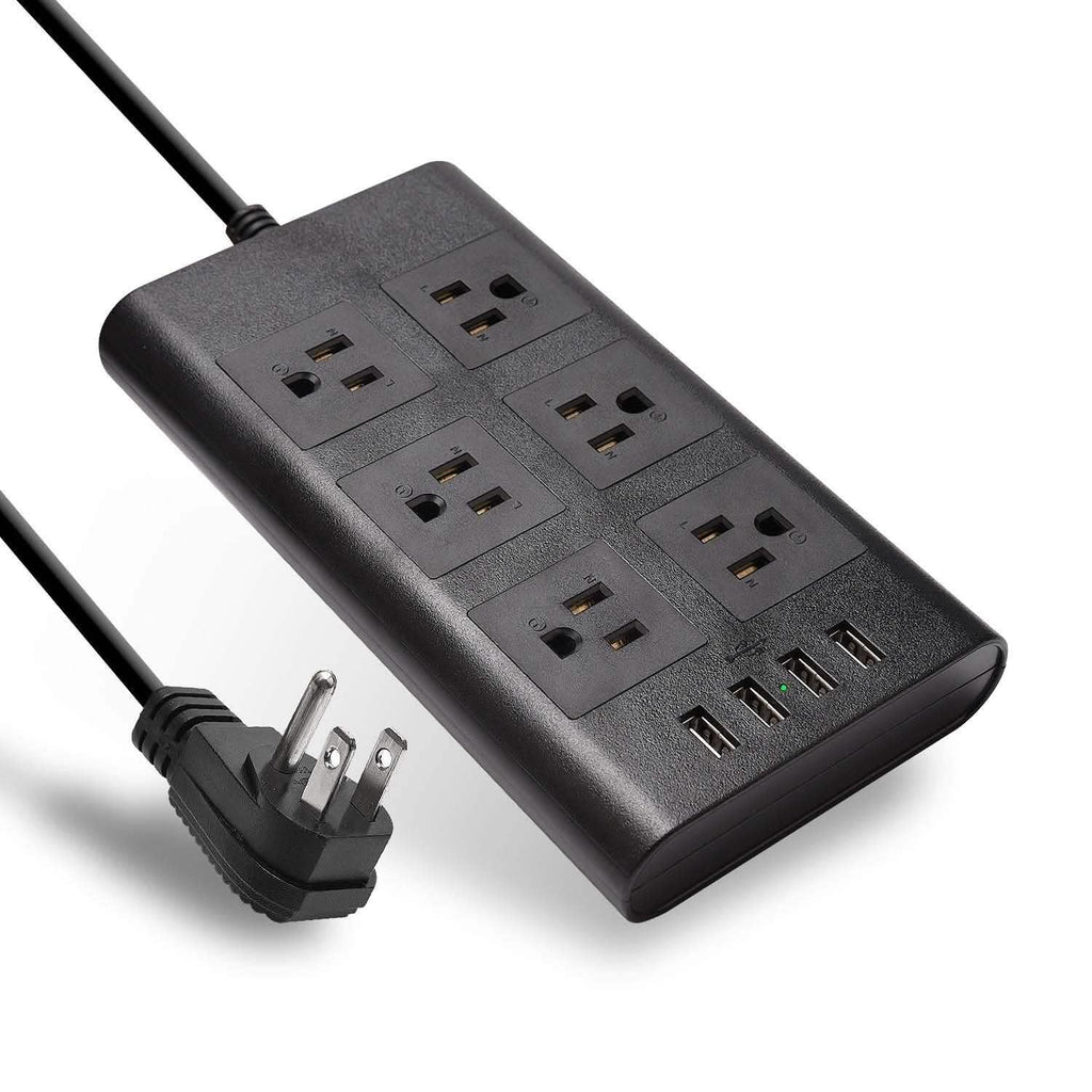 9.8ft USB Power Strip Surge Protector by DailySale