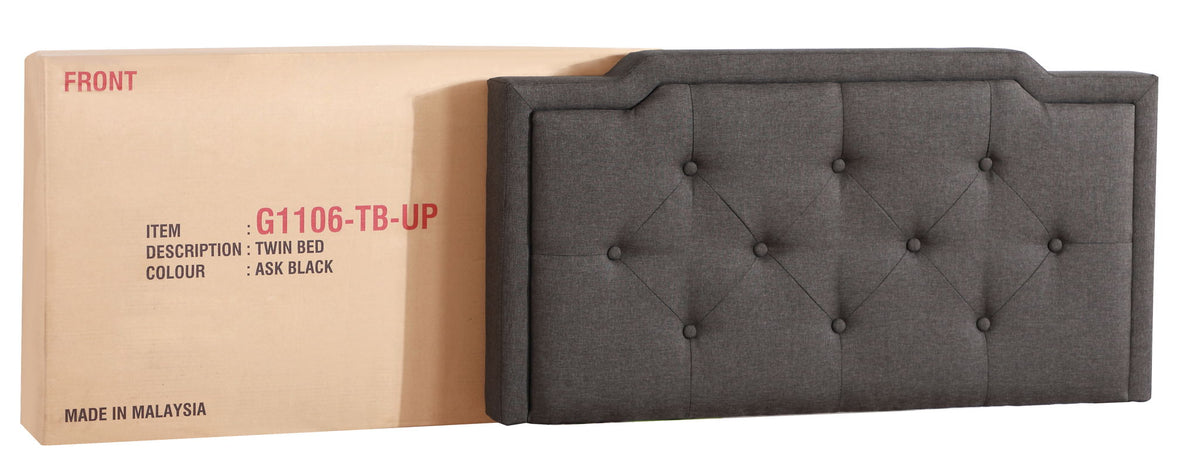 Button Tufted Bed Charming For Cozy Spaces by Unique Piece Furniture