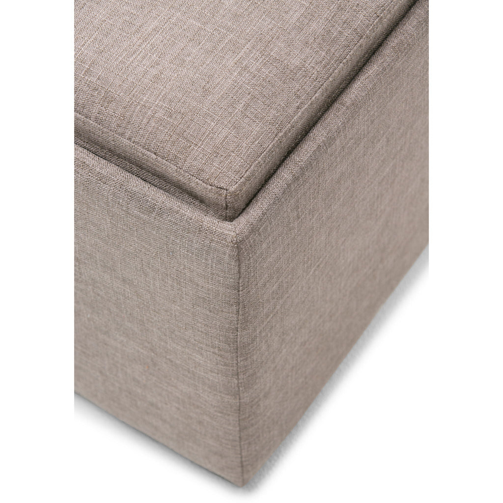 Avalon - Square Coffee Table, Storage Ottoman by Unique Piece Furniture