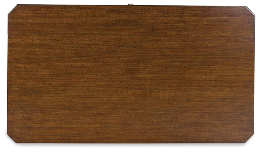 Trenmour - Rectangular Cocktail Table - Medium Brown by Unique Piece Furniture