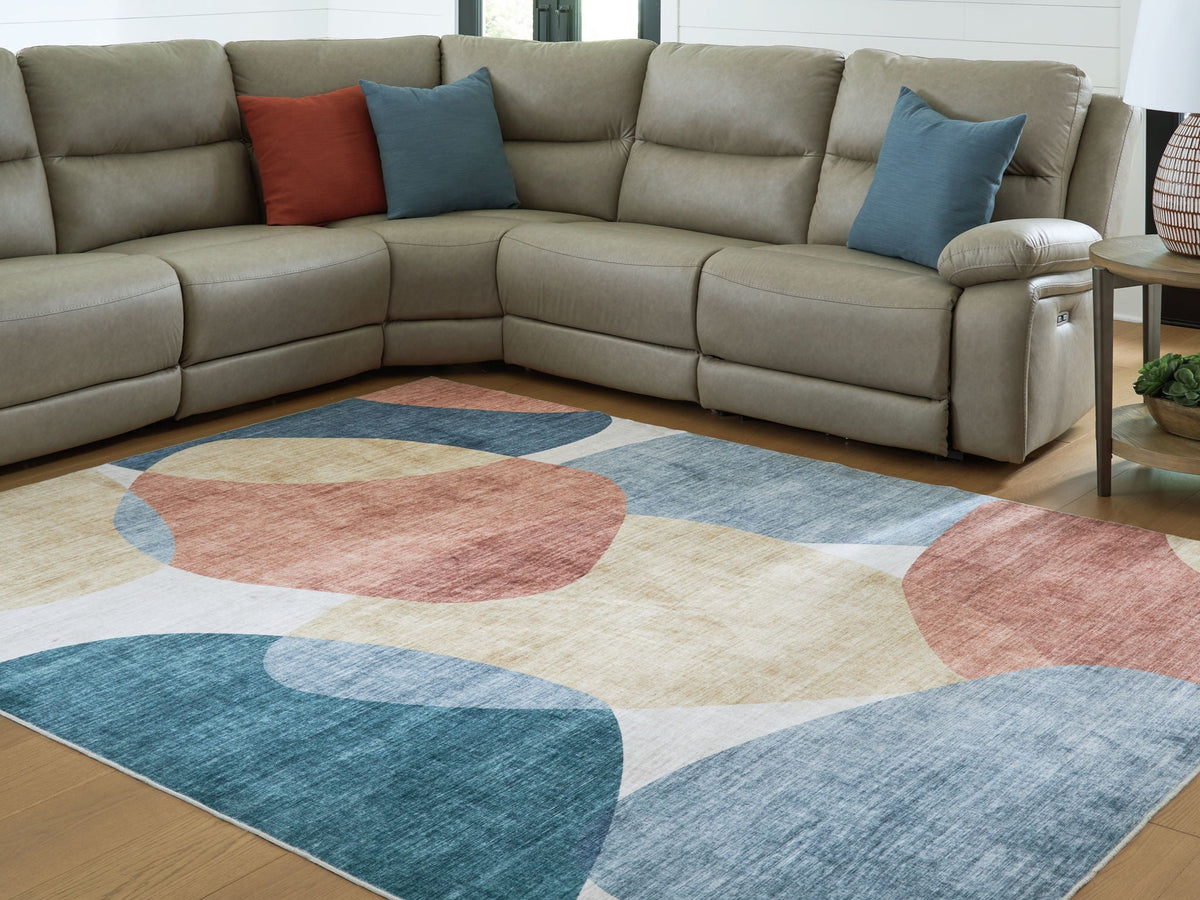 Chanleigh - Washable Rug by Unique Piece Furniture