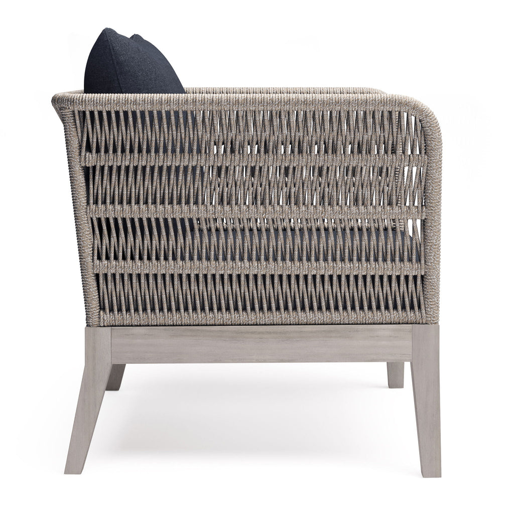 Santiago - Outdoor Conversation Chair - Slate Gray by Unique Piece Furniture
