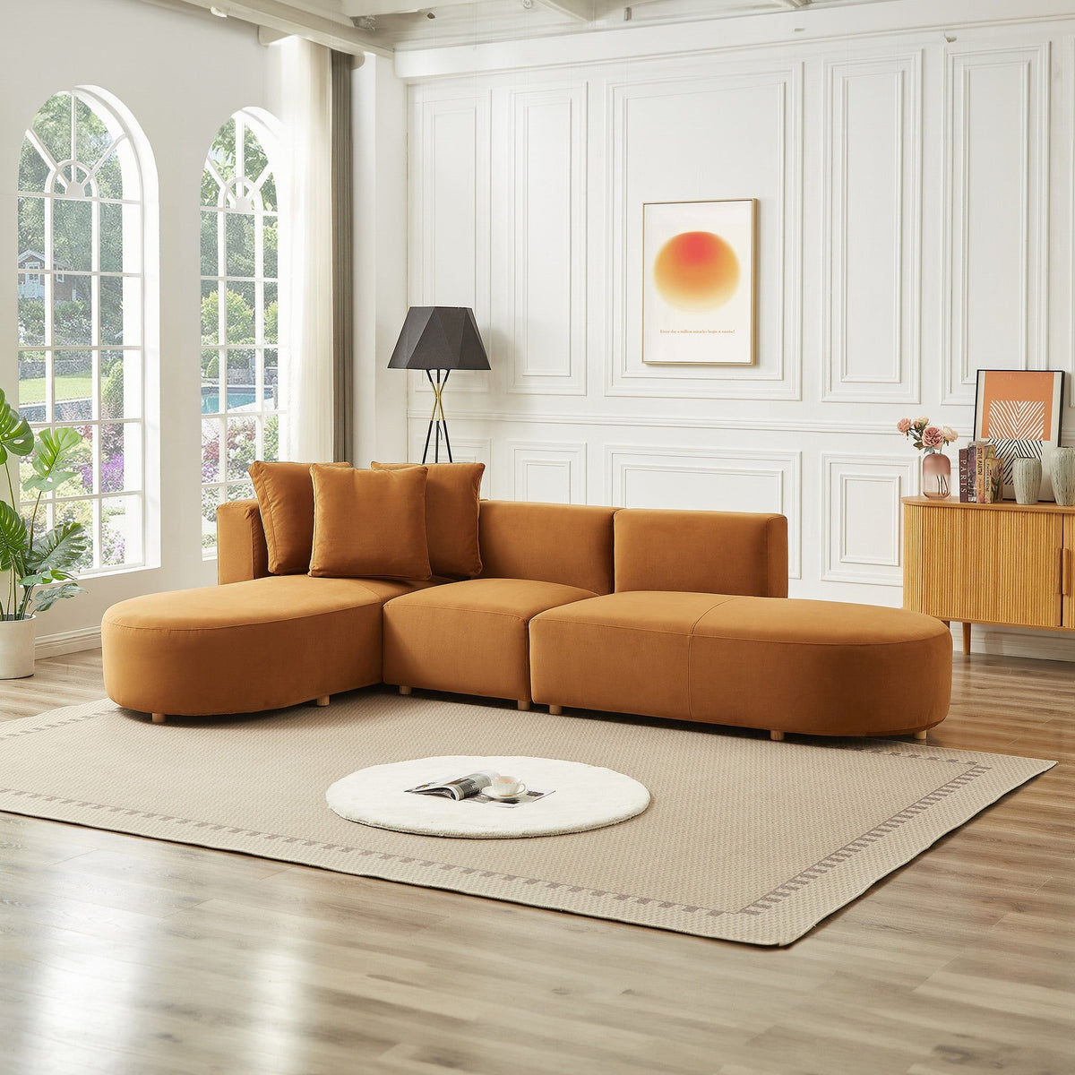 Orby - Stylish Sectional Sofa by Unique Piece Furniture