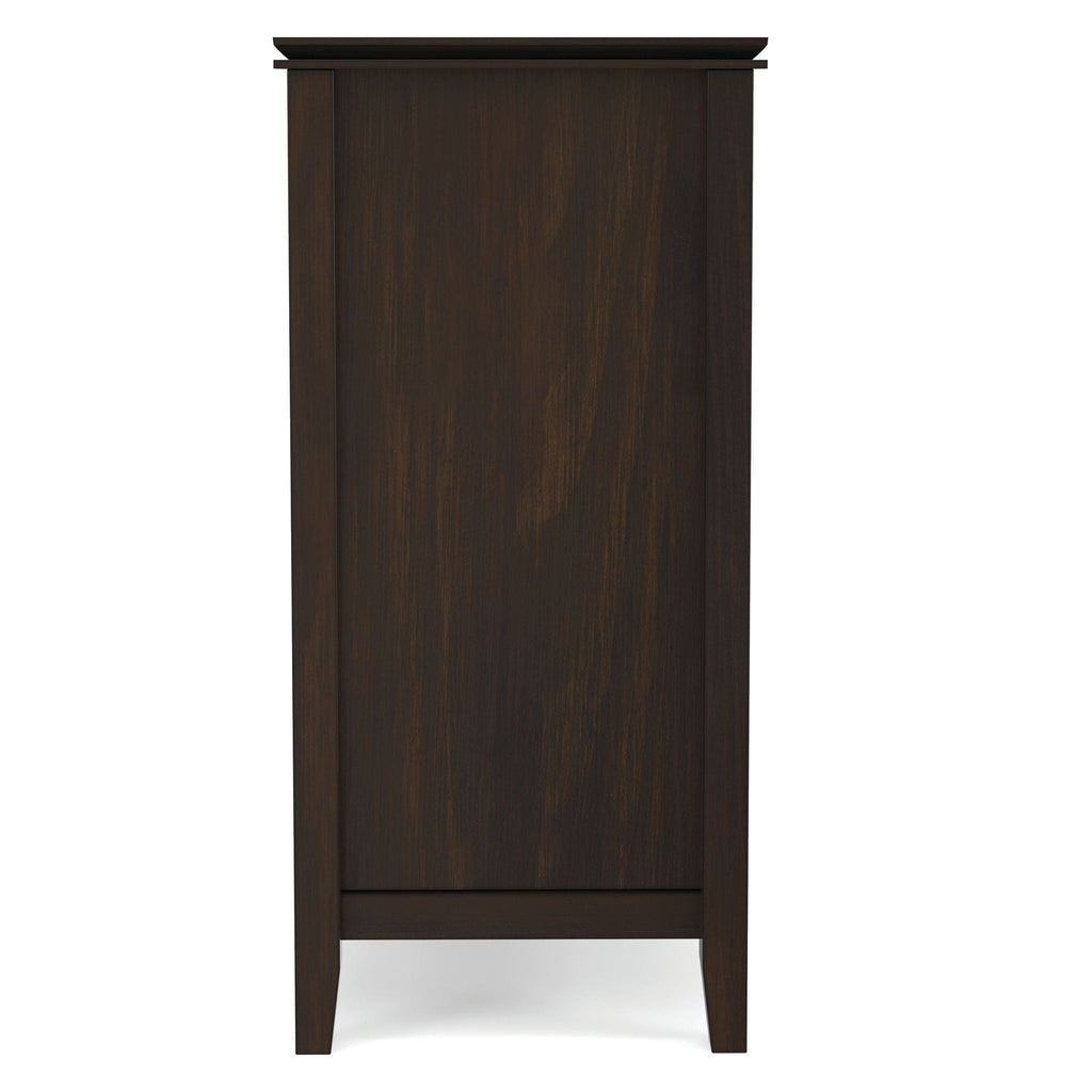 Artisan - Tall TV Media Stand - Dark Chestnut Brown by Unique Piece Furniture