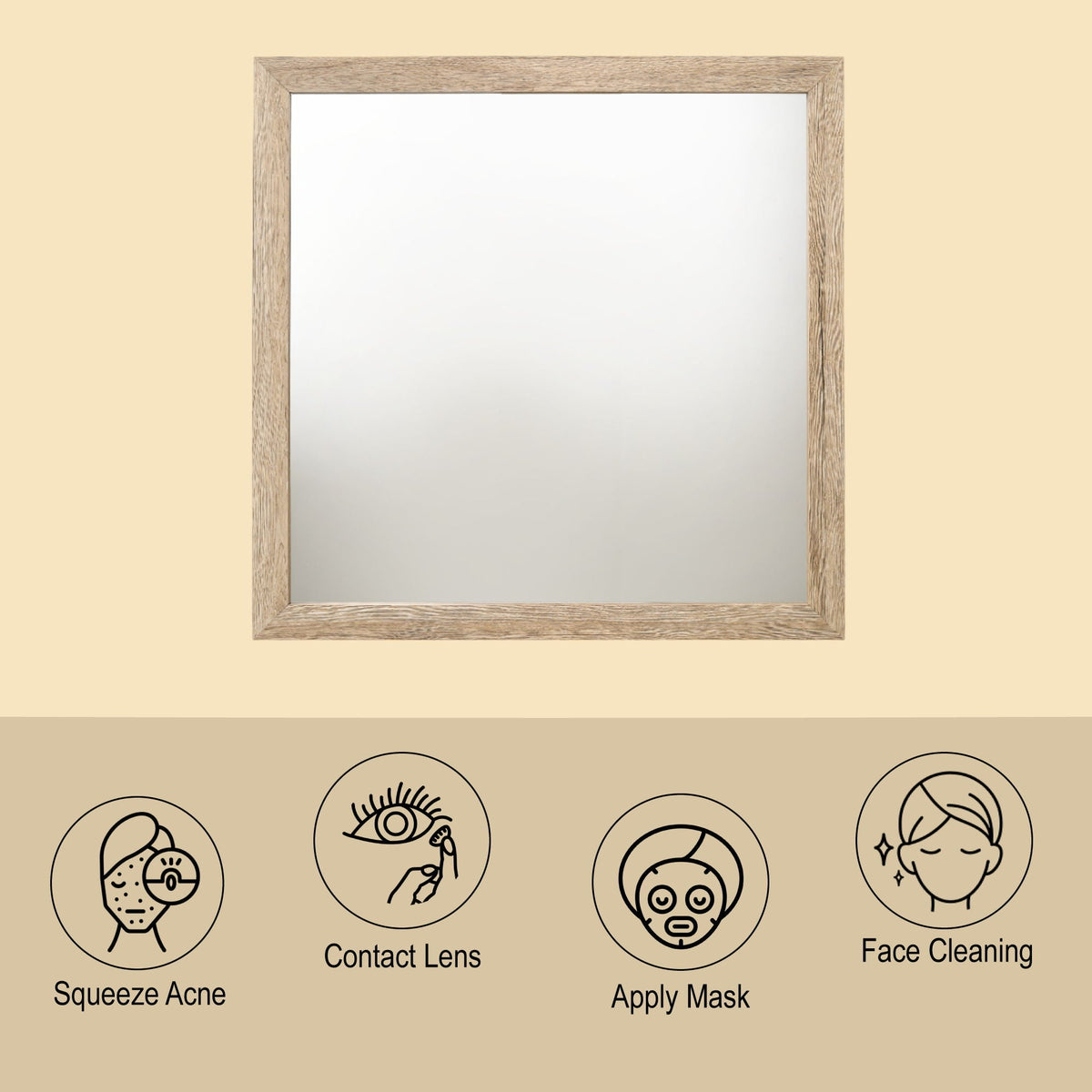 Miquell - Versatile Orientation Mirror by Unique Piece Furniture
