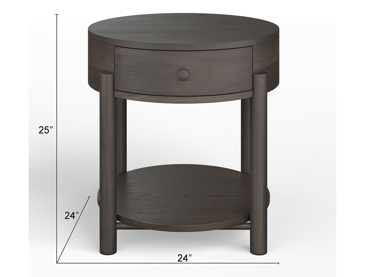 Hadleigh - Round End Table by Unique Piece Furniture