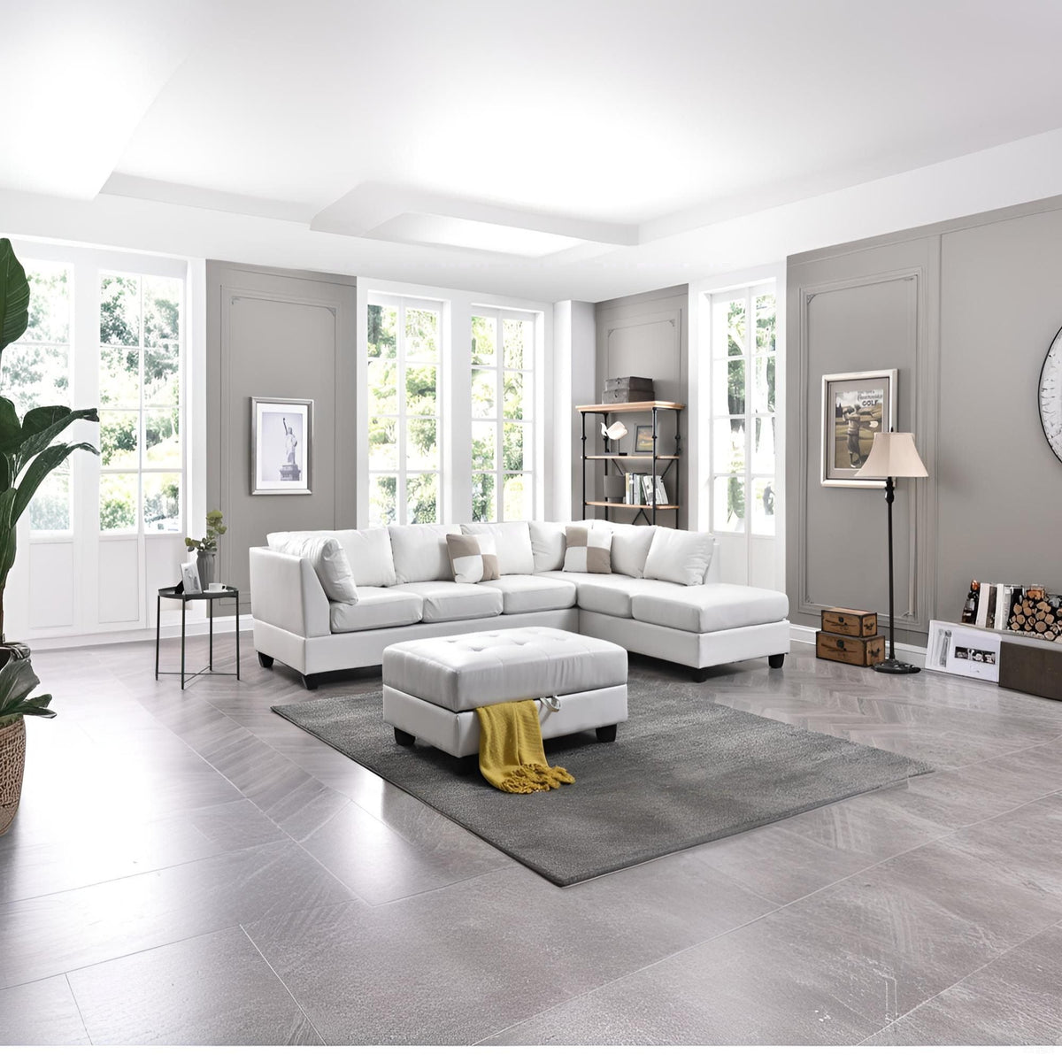 Malone - Comfort Sectional by Unique Piece Furniture