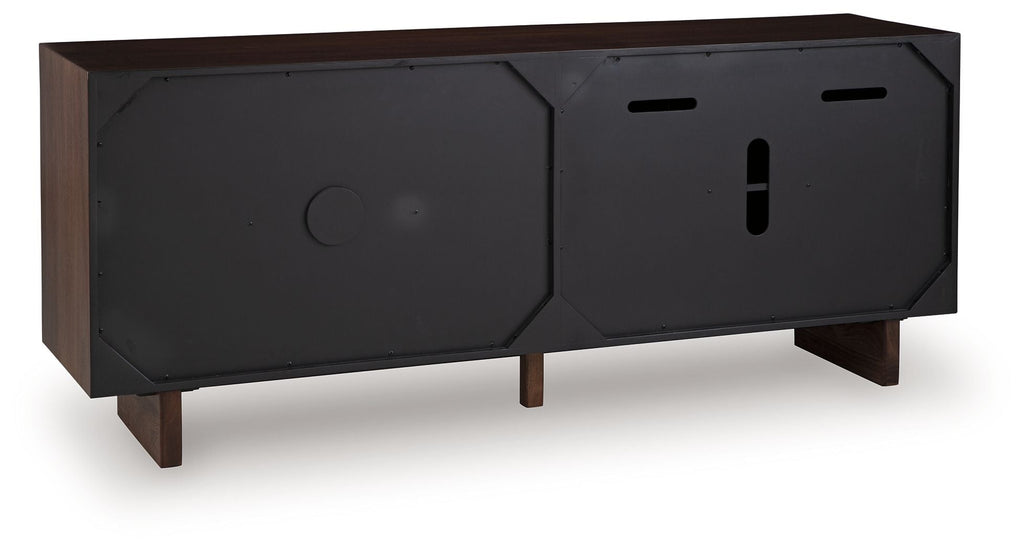 Welby - Accent Cabinet - Brown / Charcoal by Unique Piece Furniture