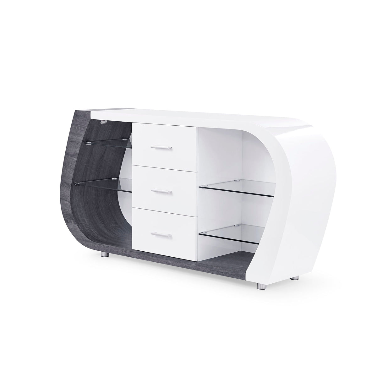 Anne - Buffet - White / Gray by Unique Piece Furniture