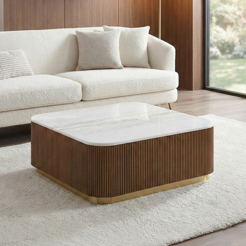 Contemporary Square Table by Unique Piece Furniture