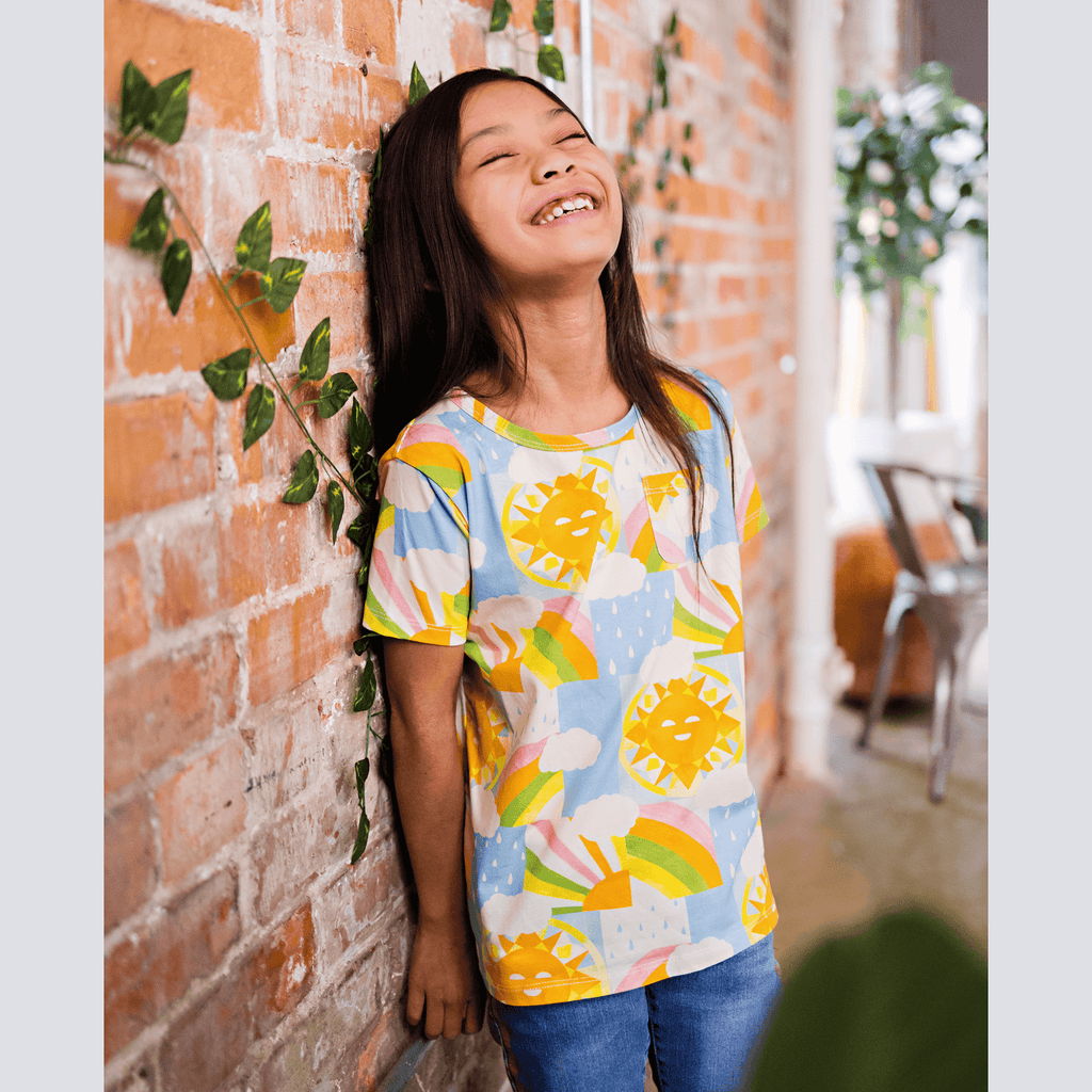 Brooklyn Kids' tee | Sun by anise & ava