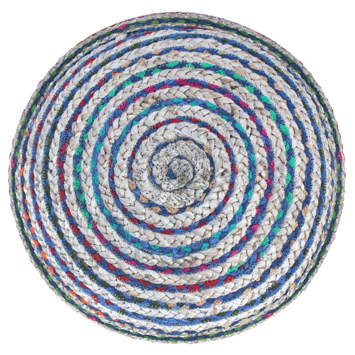 Margo - Handcrafted Round Pouf by Unique Piece Furniture