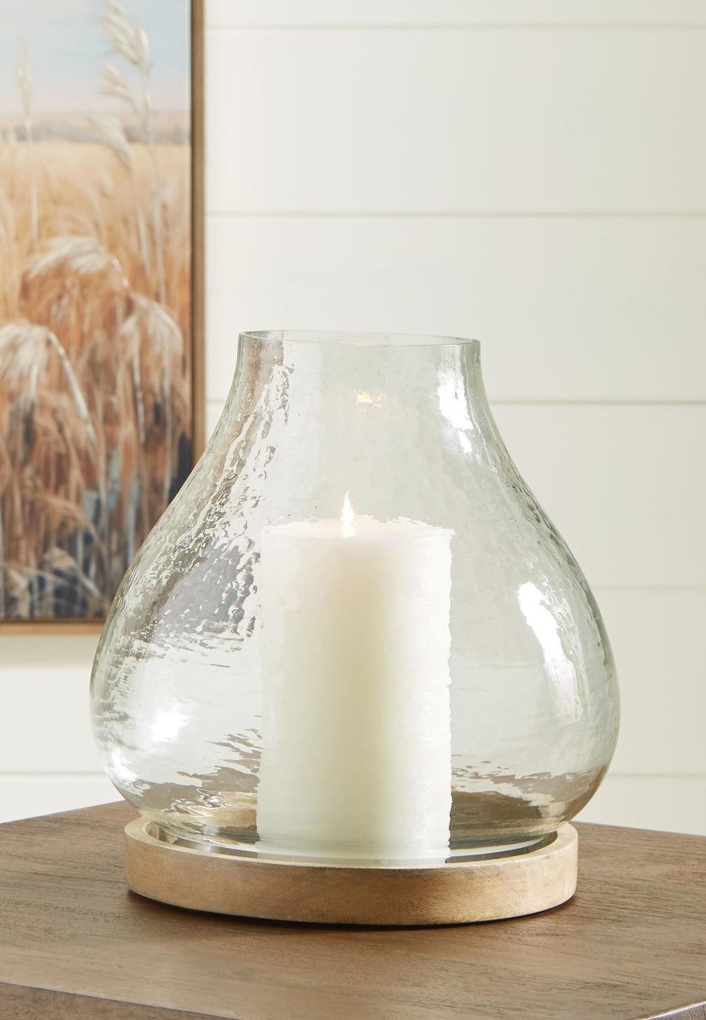 Adalisen - Candle Holder - Clear / Brown by Unique Piece Furniture
