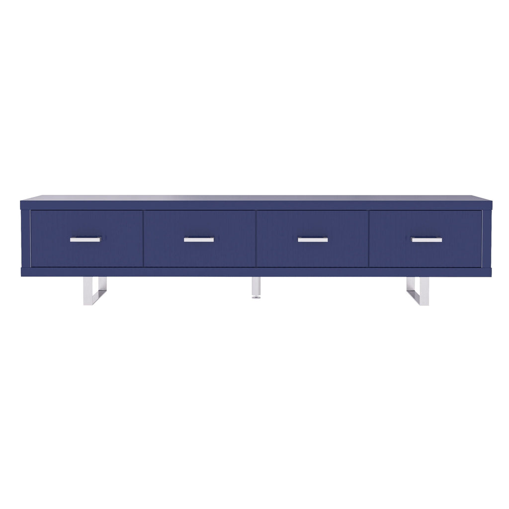 TV Stand With Slatted Drawers by Unique Piece Furniture