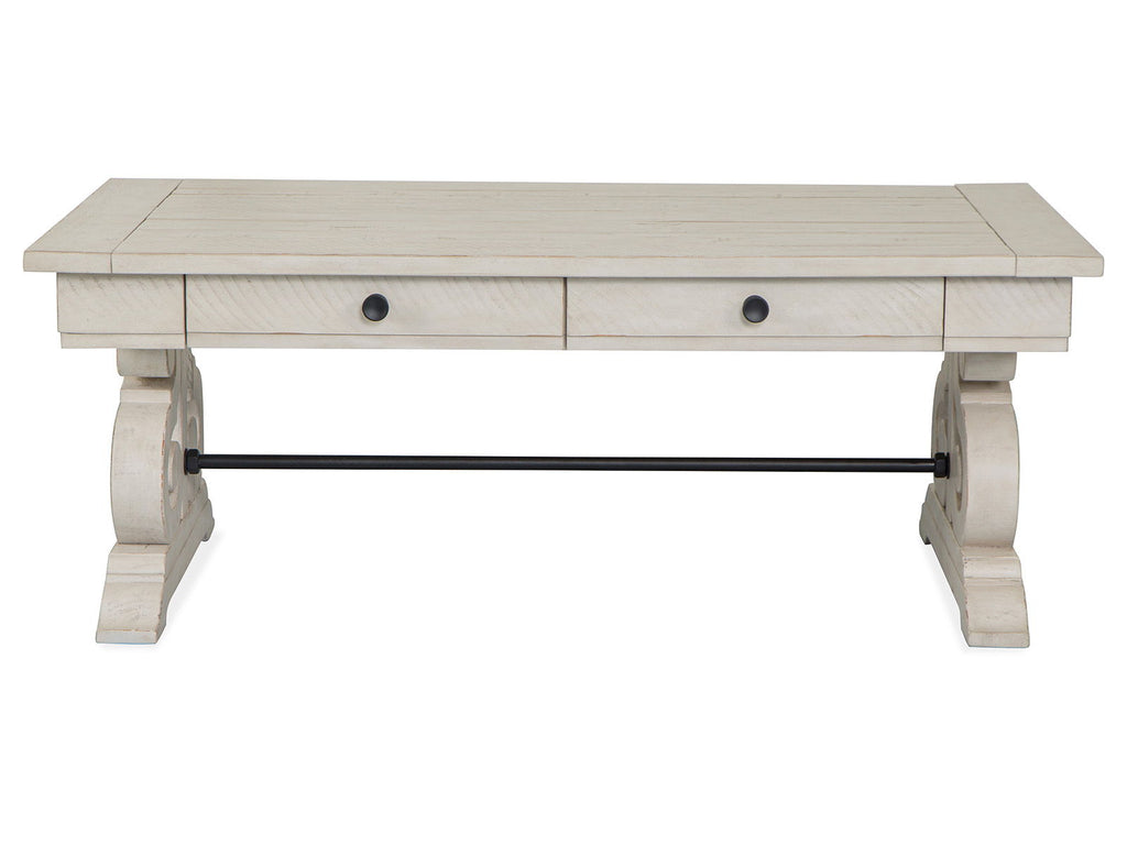 Bronwyn - Rectangular Cocktail Table - Alabaster by Unique Piece Furniture