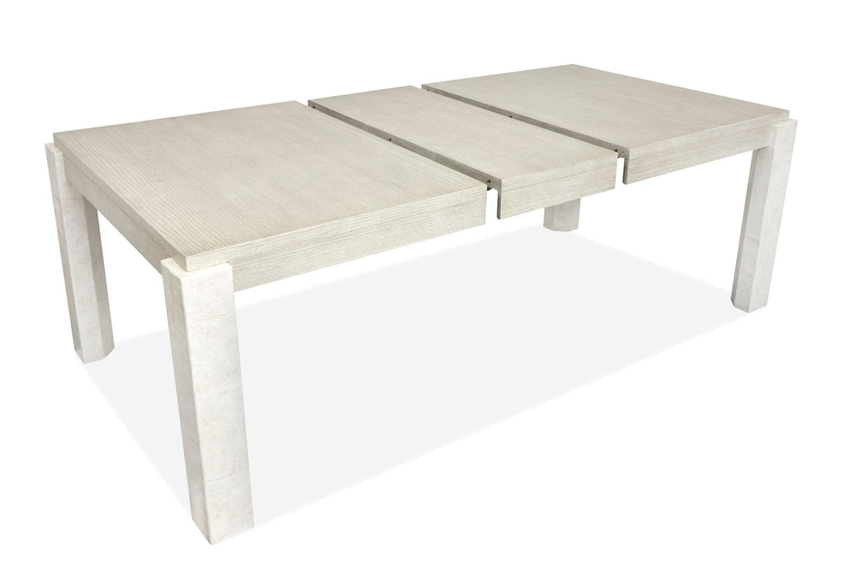 Lorelei - Extendable Rectangular Dining Table - Misty Cloud by Unique Piece Furniture