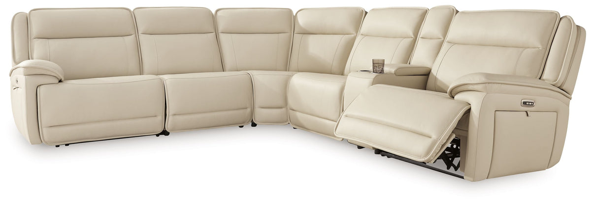 Double Deal - Reclining Sectional by Unique Piece Furniture