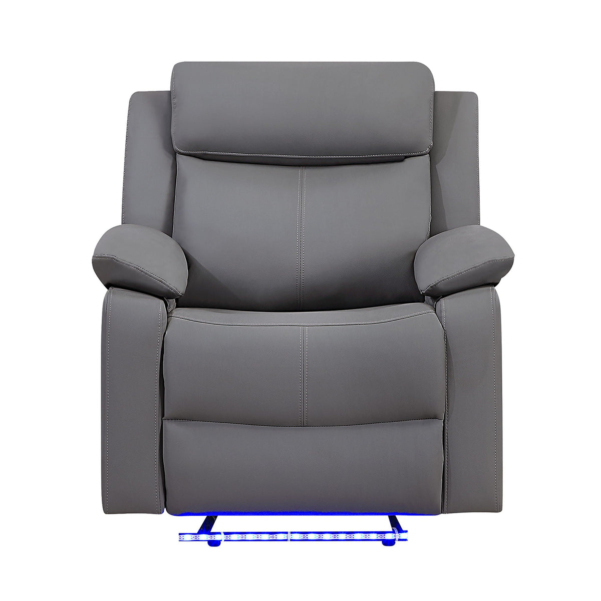 Blanche - Glider Recliner With LED, Pillow Top Arms by Unique Piece Furniture