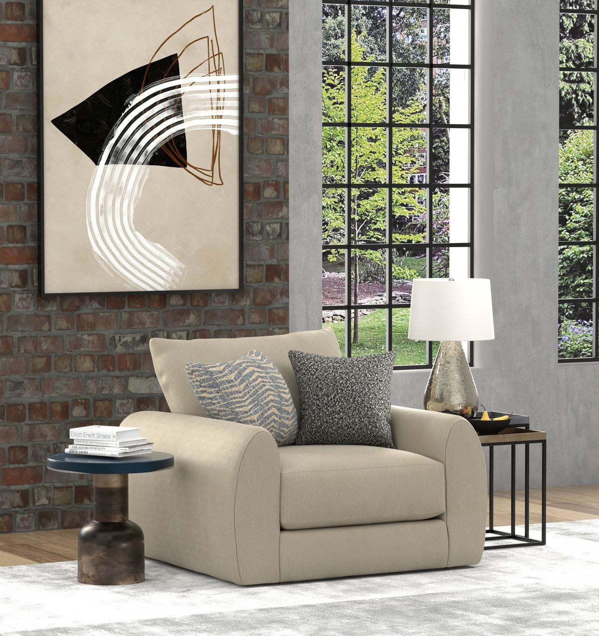 Ezra - Chair 1/2 - Twine by Unique Piece Furniture