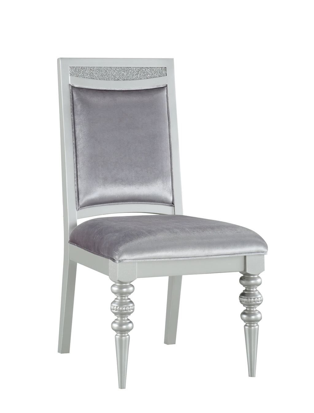 Maverick - Side Chair (Set of 2) - Silver by Unique Piece Furniture