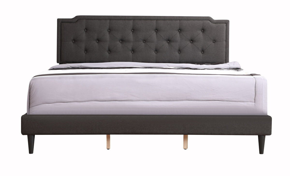 Button Tufted Bed Charming For Cozy Spaces by Unique Piece Furniture