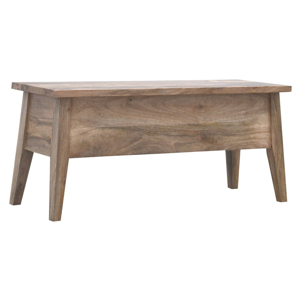 Lid Up Storage Bench - Oak by Unique Piece Furniture