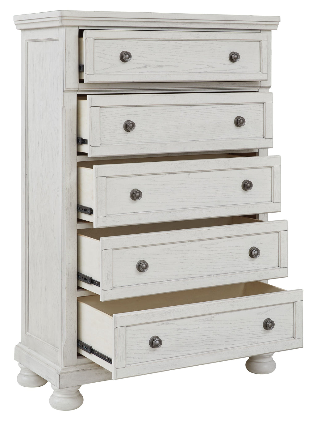 Robbinsdale - Five Drawer Chest - Antique White by Unique Piece Furniture
