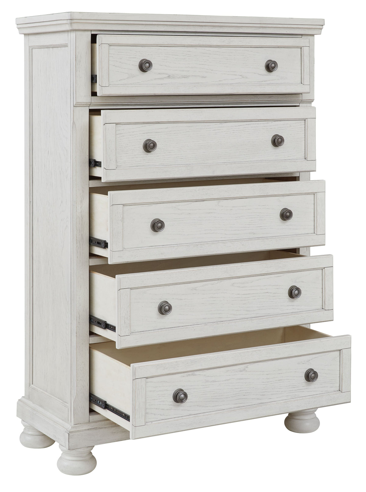Robbinsdale - Five Drawer Chest - Antique White by Unique Piece Furniture
