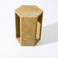 Modern Minimalist Hexagon Side Table by Unique Piece Furniture