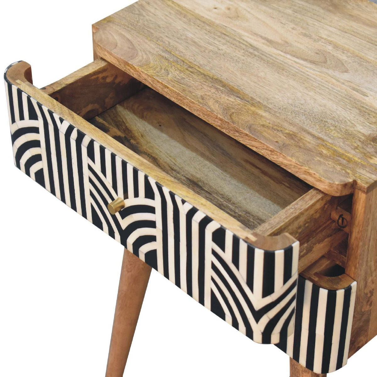 Edessa Bone Inlay Bedside by Unique Piece Furniture