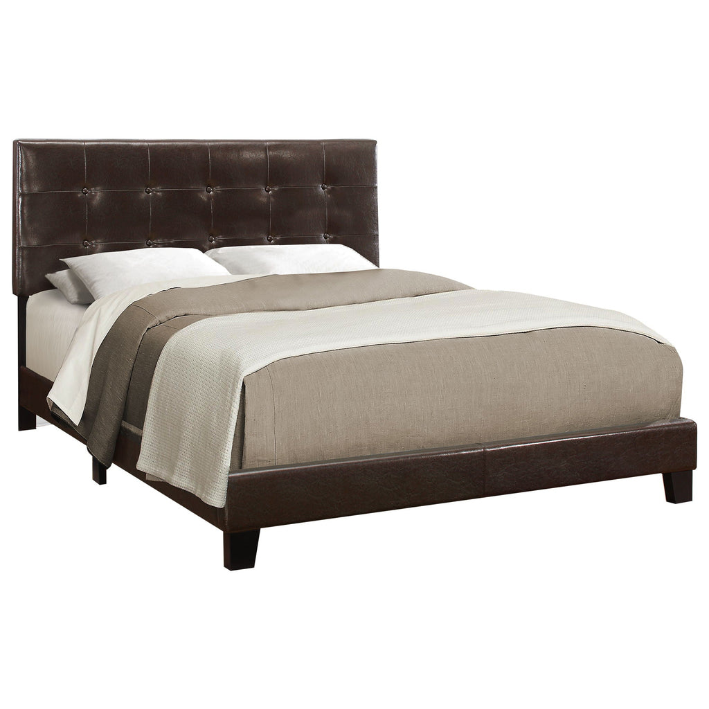 Bed, Upholstered, Frame Only, Transitional by Unique Piece Furniture